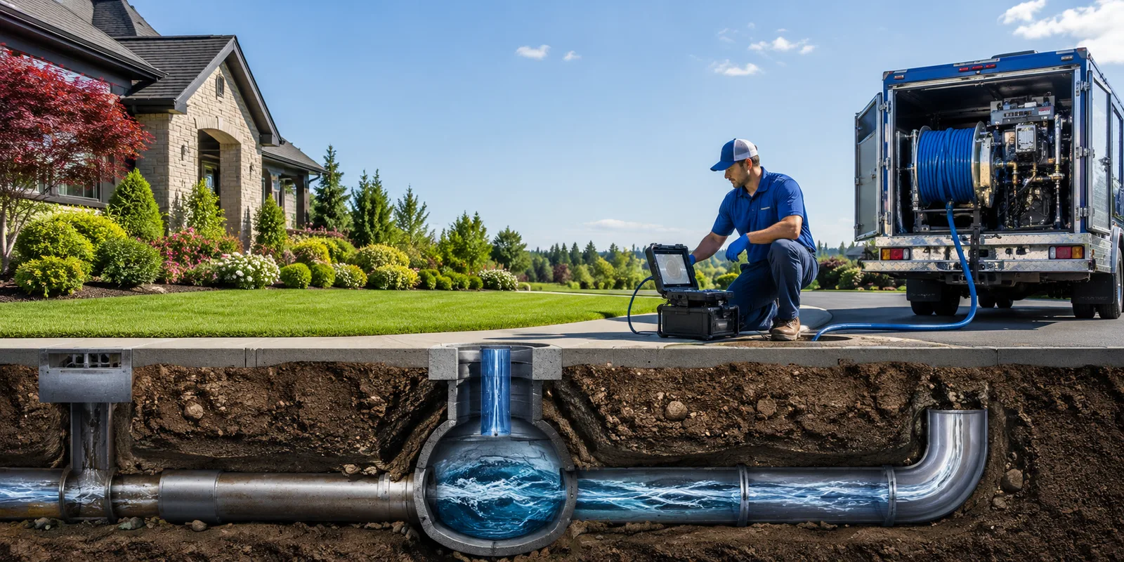 Drainage restoration information for New Madison, OH